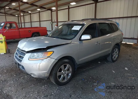 2008 Hyundai Santa Fe Limited/Se z USA, uszkodzony, nr VIN 5NMSH13E68H199338